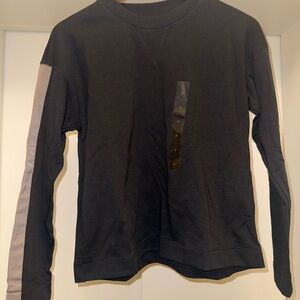 Banana Republic Black Crew Neck Sweatshirt